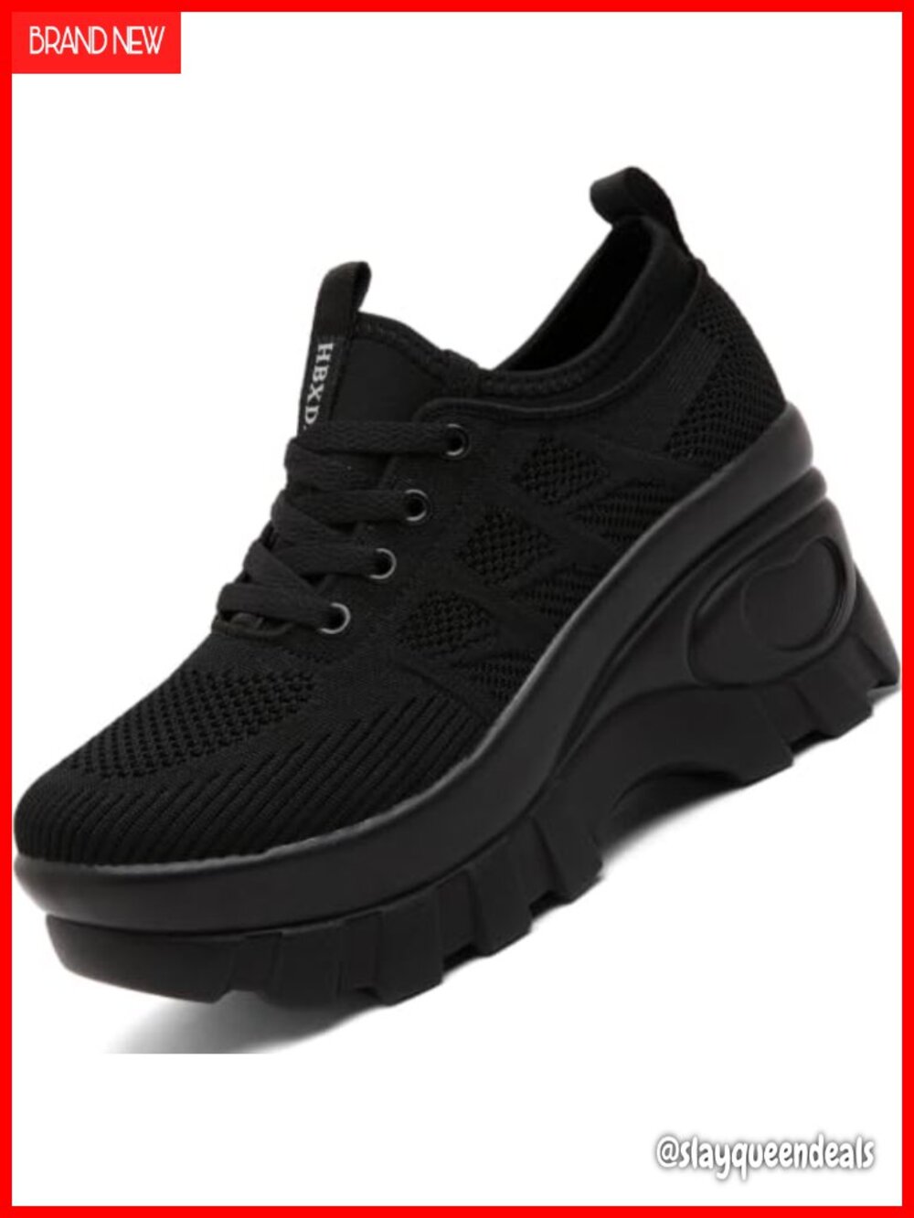 Women's Platform Wedge Walking Sneakers Orthopedic Knit Breathable Comfort